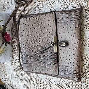 Crossbody faux leather purse